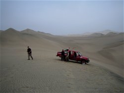 Dunear el desierto de Huaracanga
